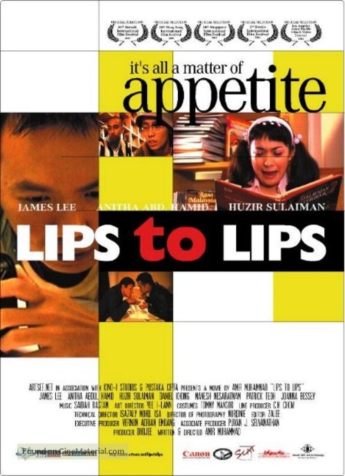 Lips to Lips - Malaysian Movie Poster