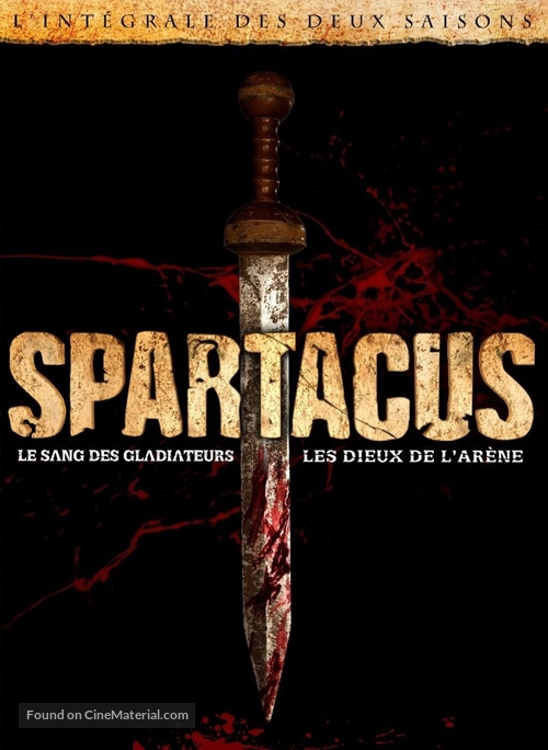 &quot;Spartacus: Blood And Sand&quot; - French DVD movie cover