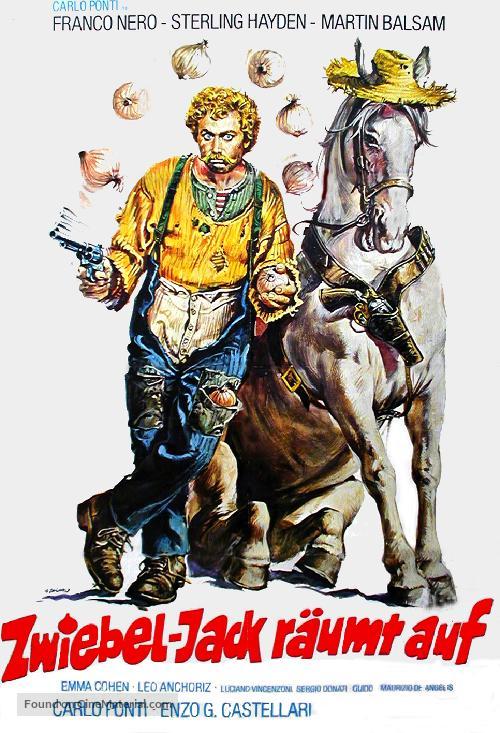 Cipolla Colt - German Movie Poster