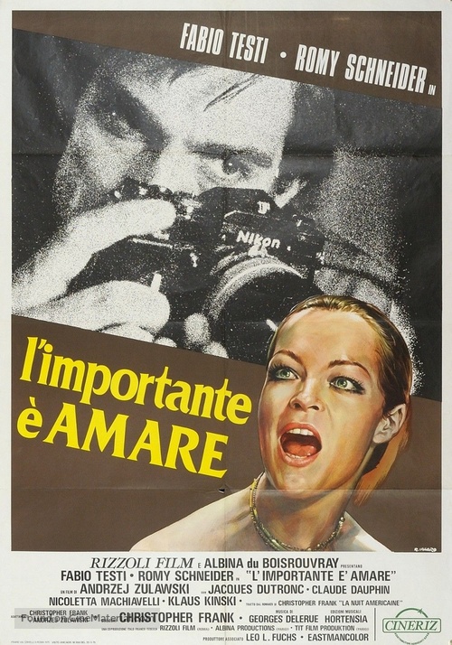 L&#039;important c&#039;est d&#039;aimer - Italian Movie Poster