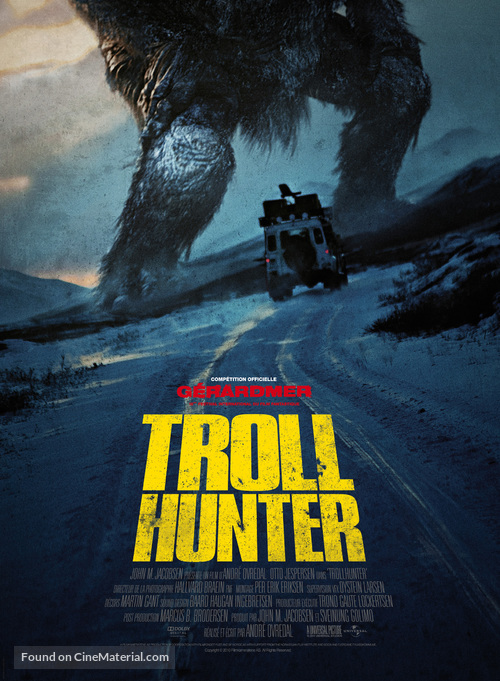 Trolljegeren - French Movie Poster