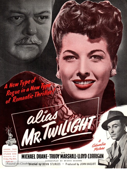 Alias Mr. Twilight - British Movie Poster