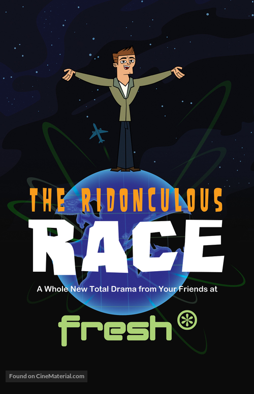 &quot;Total Drama Presents: The Ridonculous Race&quot; - Movie Poster