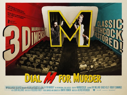 Dial M for Murder - British Movie Poster