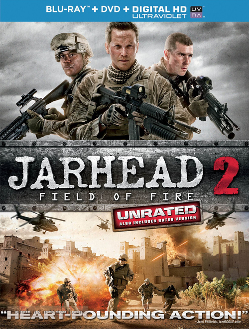 Jarhead 2: Field of Fire - Blu-Ray movie cover