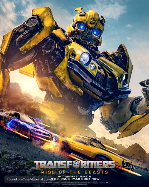 Transformers: Rise of the Beasts - British Movie Poster