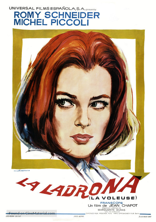 La voleuse - Spanish Movie Poster