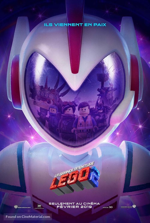 The Lego Movie 2: The Second Part - French Movie Poster