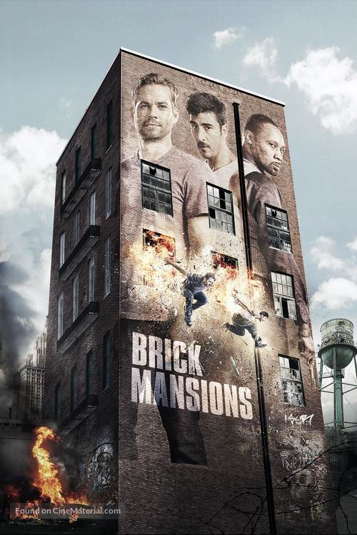 Brick Mansions - Norwegian Movie Cover