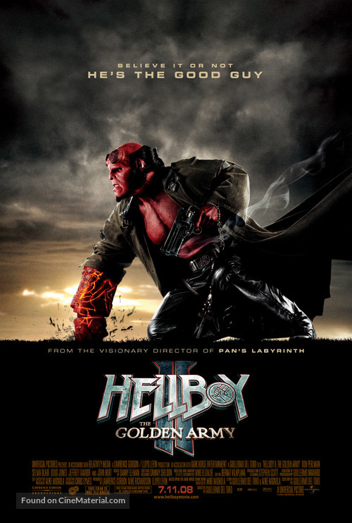 Hellboy II: The Golden Army - Movie Poster