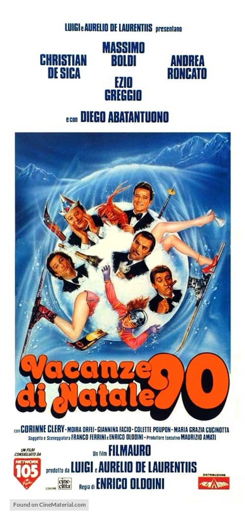 Vacanze di Natale &#039;90 - Italian Movie Poster