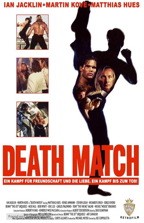 Death Match - German Blu-Ray movie cover