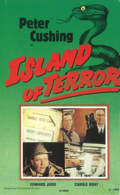 Island of Terror - Dutch VHS movie cover