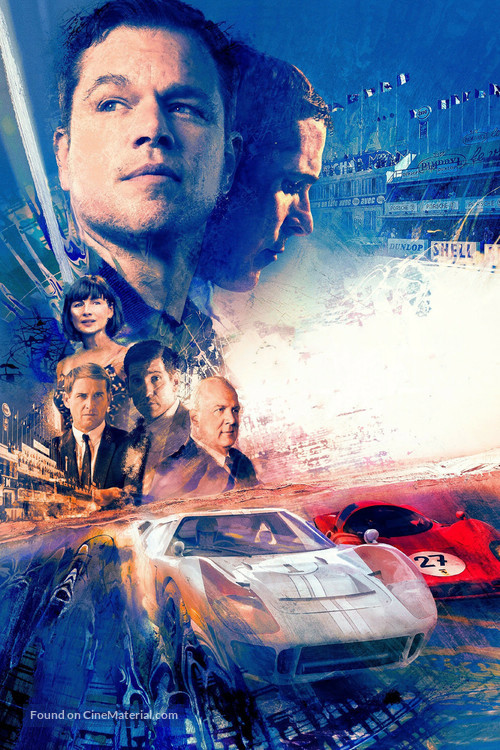 Ford v. Ferrari - Key art