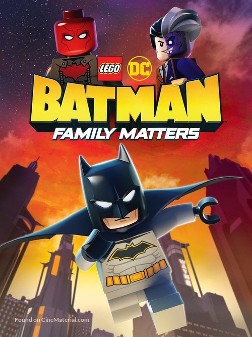 LEGO DC: Batman - Family Matters - DVD movie cover