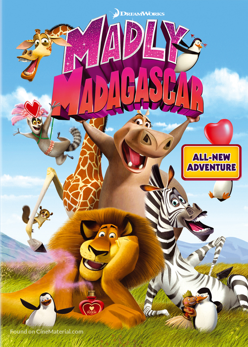 Madly Madagascar - DVD movie cover