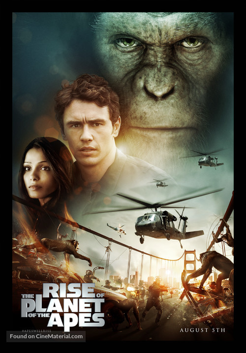 Rise of the Planet of the Apes - Indian Movie Poster