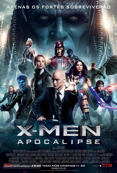 X-Men: Apocalypse - Brazilian Movie Poster