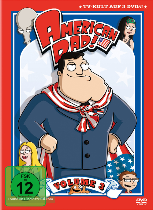 &quot;American Dad!&quot; - German DVD movie cover