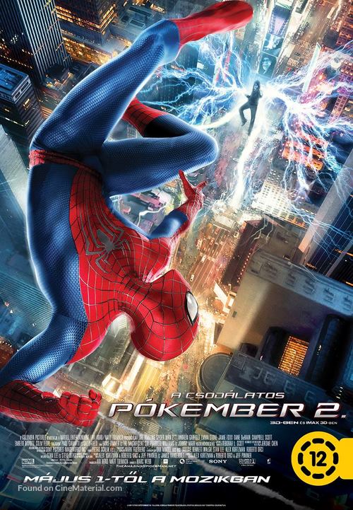 The Amazing Spider-Man 2 - Hungarian Movie Poster