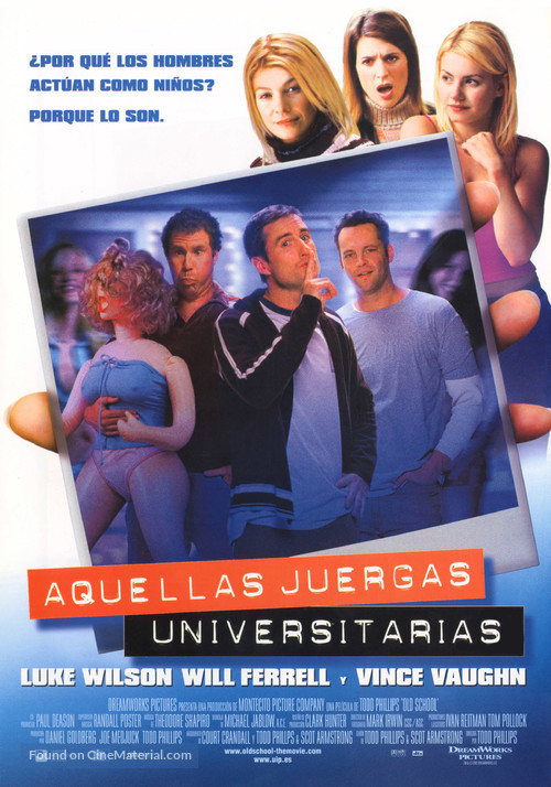 Old School - Spanish Movie Poster