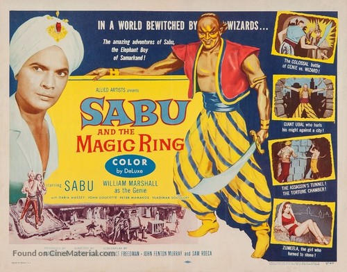 Sabu and the Magic Ring - Movie Poster