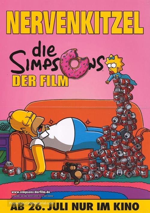 The Simpsons Movie - German Movie Poster