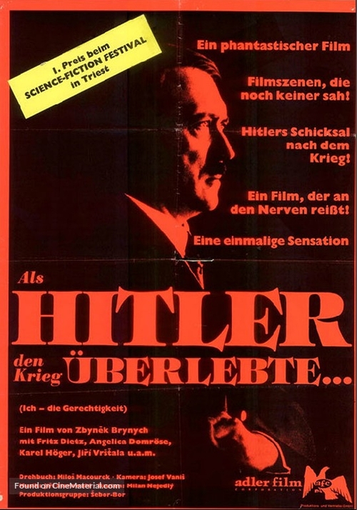 J&aacute;, spravedlnost - German Movie Poster