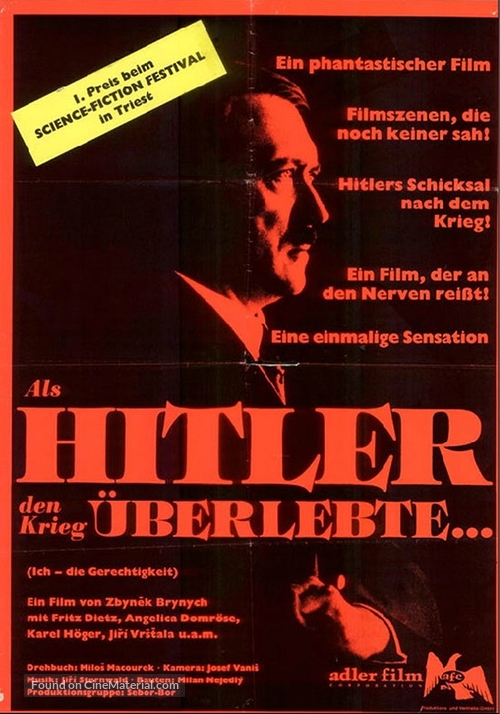 J&aacute;, spravedlnost - German Movie Poster