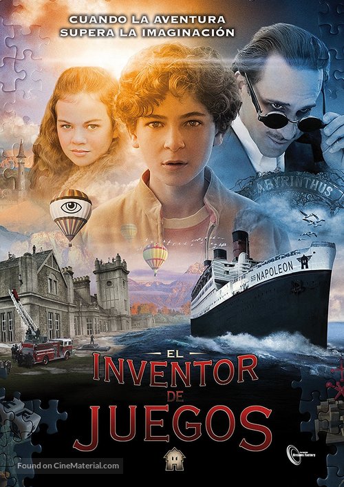 El Inventor de Juegos - Spanish DVD movie cover