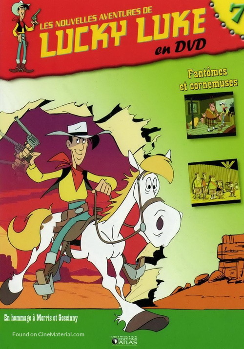 &quot;Les nouvelles aventures de Lucky Luke&quot; - French Movie Cover