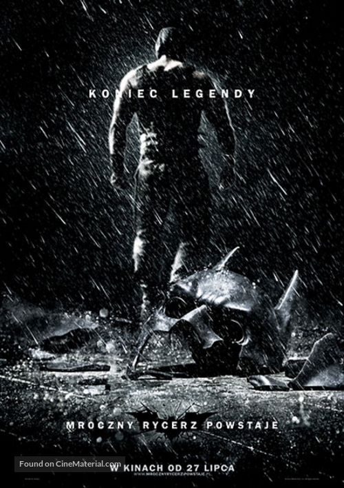 The Dark Knight Rises - Polish Movie Poster