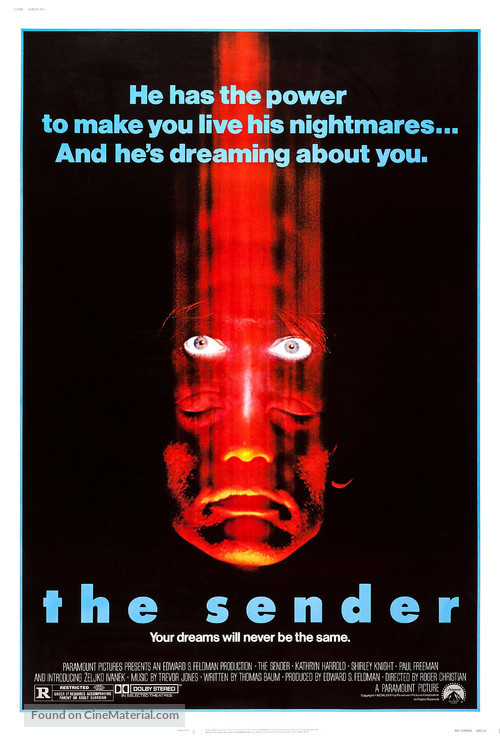 The Sender - Movie Poster