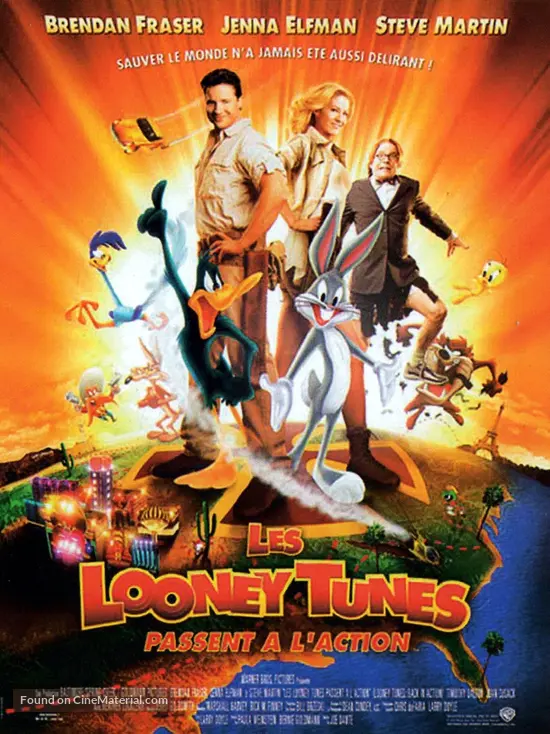 Looney Tunes: Back in Action - French Movie Poster