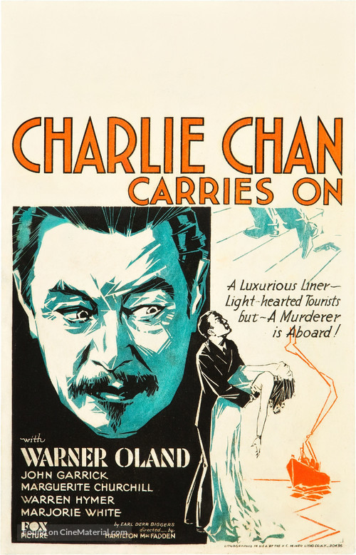 Charlie Chan Carries On - Movie Poster
