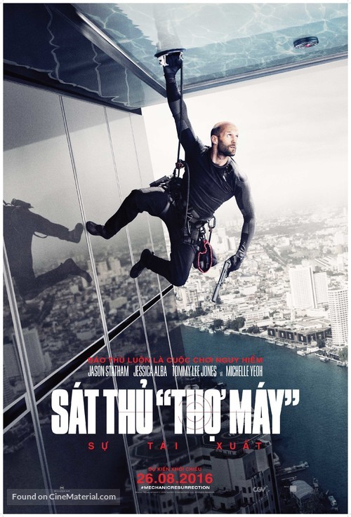 Mechanic: Resurrection - Vietnamese Movie Poster