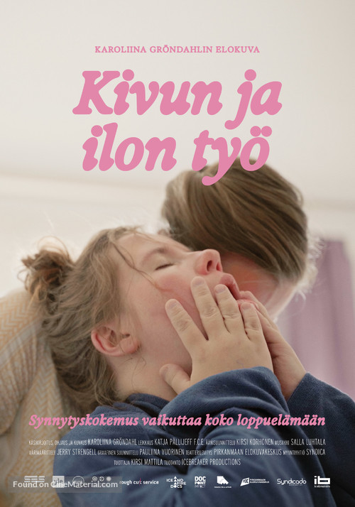 Kivun ja ilon ty&ouml; - Finnish Movie Poster