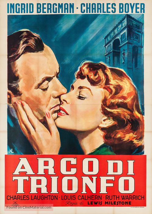 Arch of Triumph - Italian Movie Poster