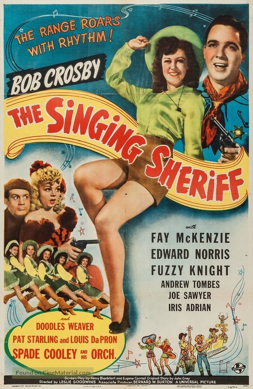 The Singing Sheriff - Movie Poster