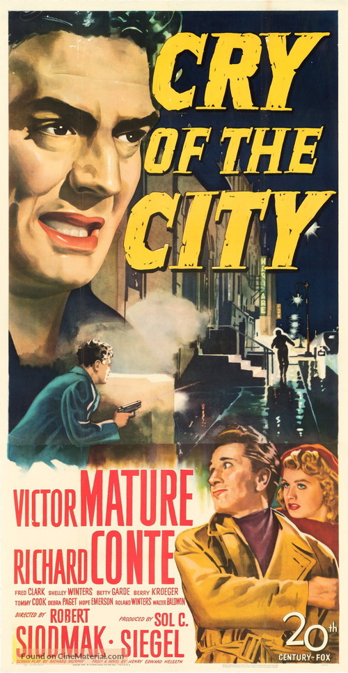 Cry of the City - Movie Poster
