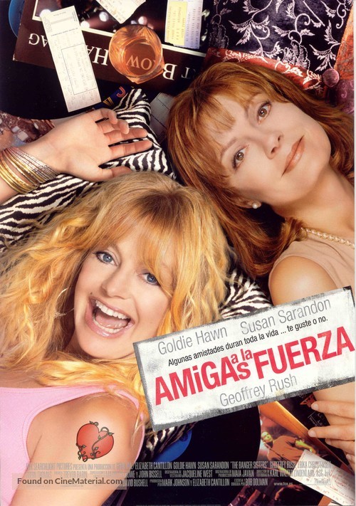 The Banger Sisters - Spanish Movie Poster