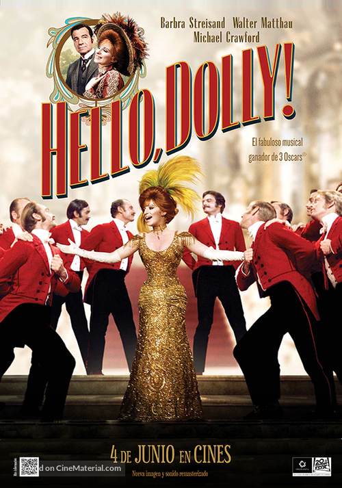 Hello, Dolly! - Spanish Movie Poster