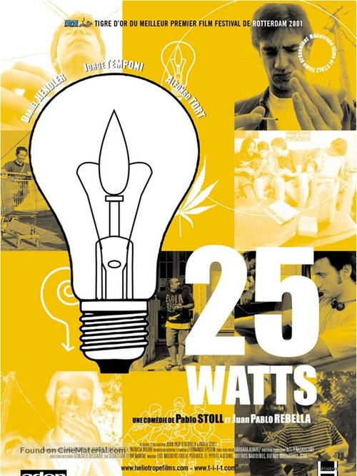 25 Watts - French poster