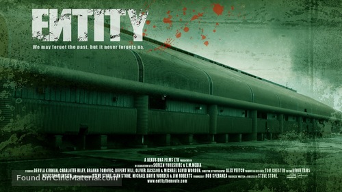 Entity - British Movie Poster