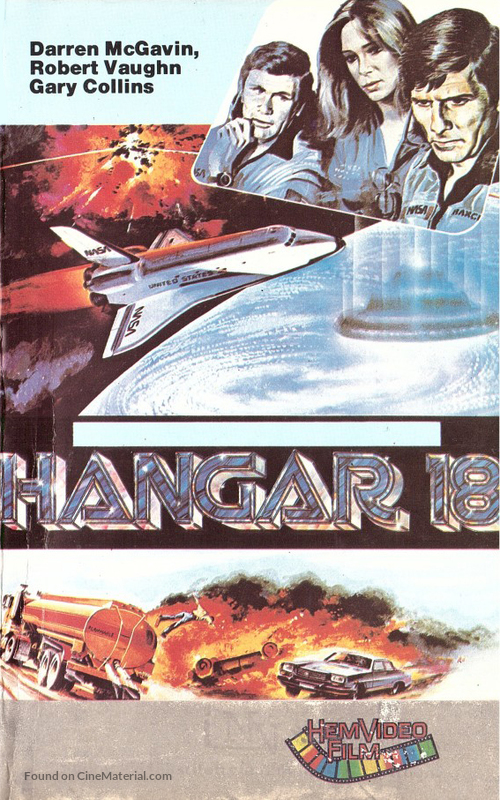 Hangar 18 - Finnish VHS movie cover
