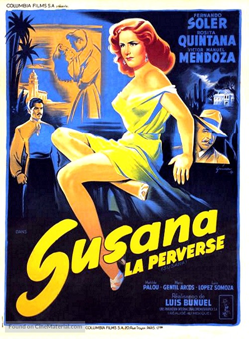 Susana - French Movie Poster