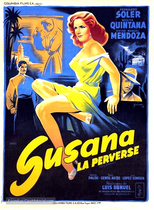 Susana - French Movie Poster