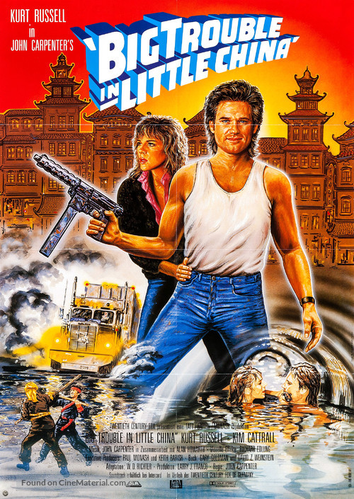 Big Trouble In Little China - Movie Poster
