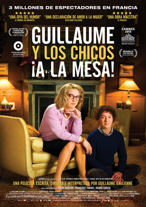 Les gar&ccedil;ons et Guillaume, &agrave; table! - Spanish Movie Poster