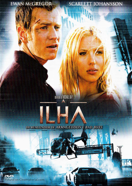 The Island - Portuguese DVD movie cover